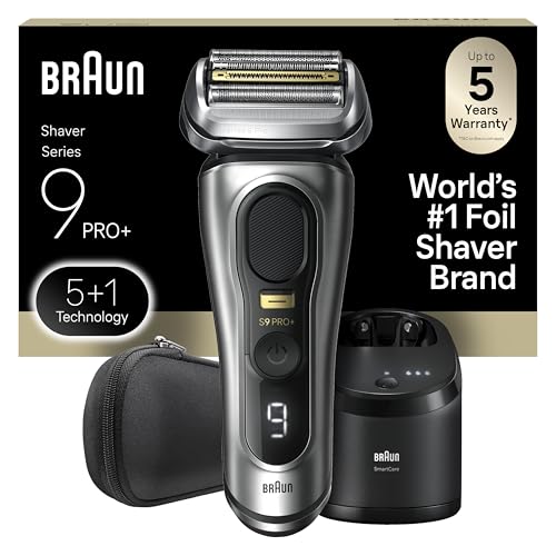 Braun Series 9 PRO+ Electric Shaver for Men with Precision Long