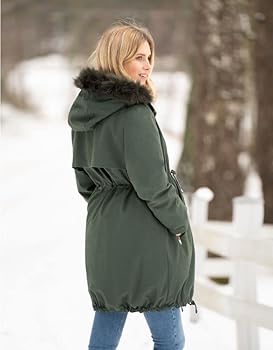 Amazon.co.jp: [セラフィン] コート 抱っこ紐対応マタニティダウン