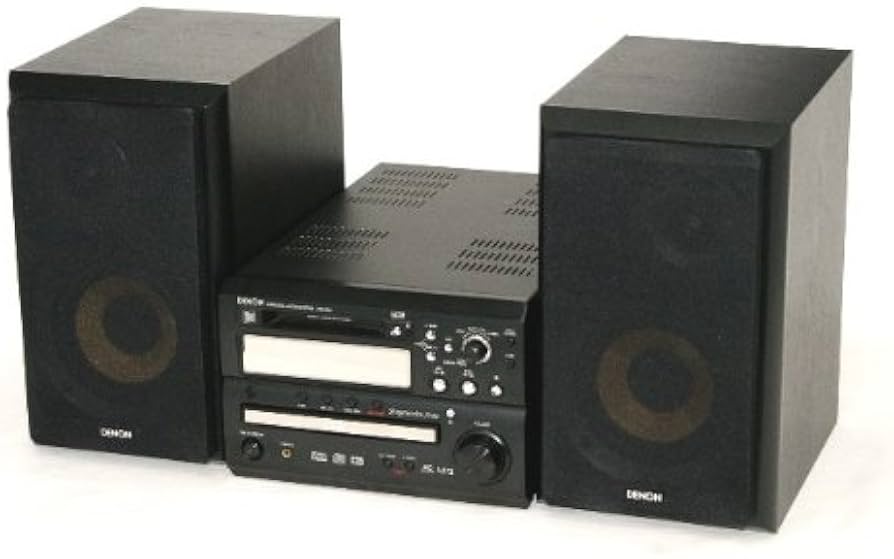 Amazon | DENON デノン (デンオン) D-MA5DV K：ブラック DVD・MD一体型