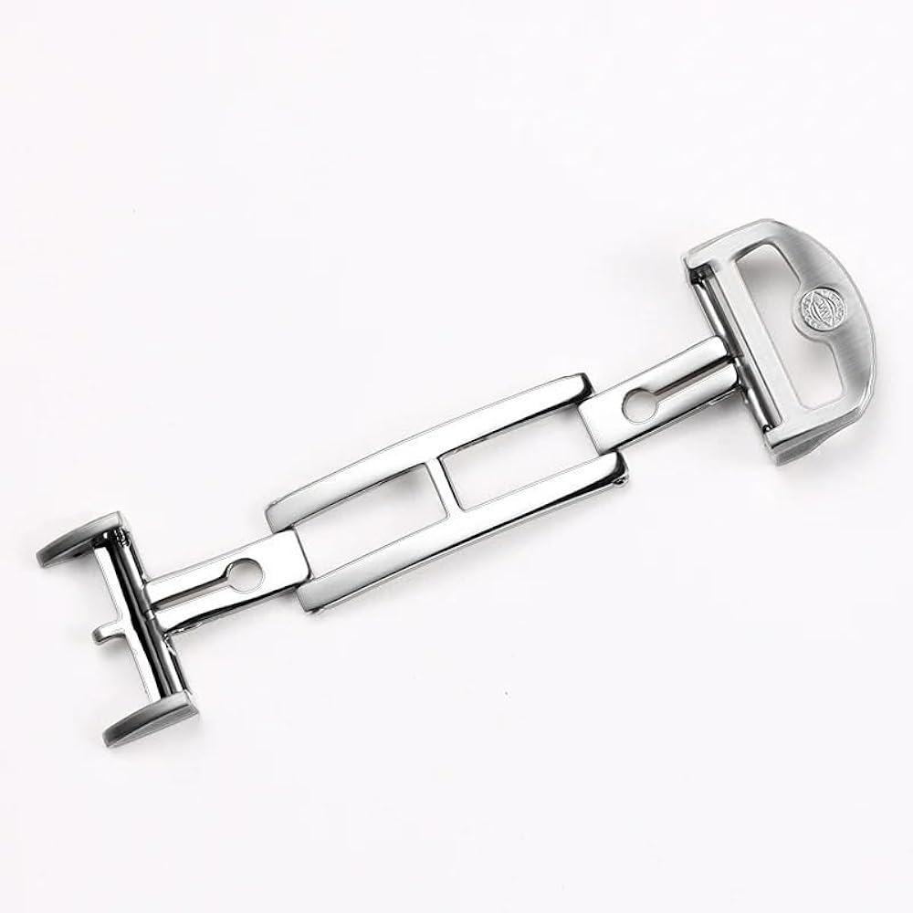 Amazon.co.jp: [KLVN] 18 ミリメートル固体ステンレス鋼の蝶バックル