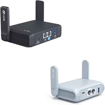 Amazon.com: GL.iNet GL-BE3600 (Slate 7) Portable Travel Router