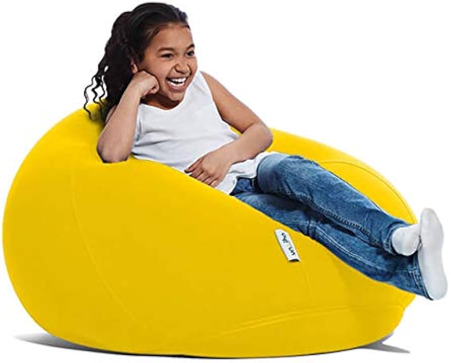 Amazon.co.jp: Yogibo Drop ヨギボー ドロップ イエロー ビーズソファ