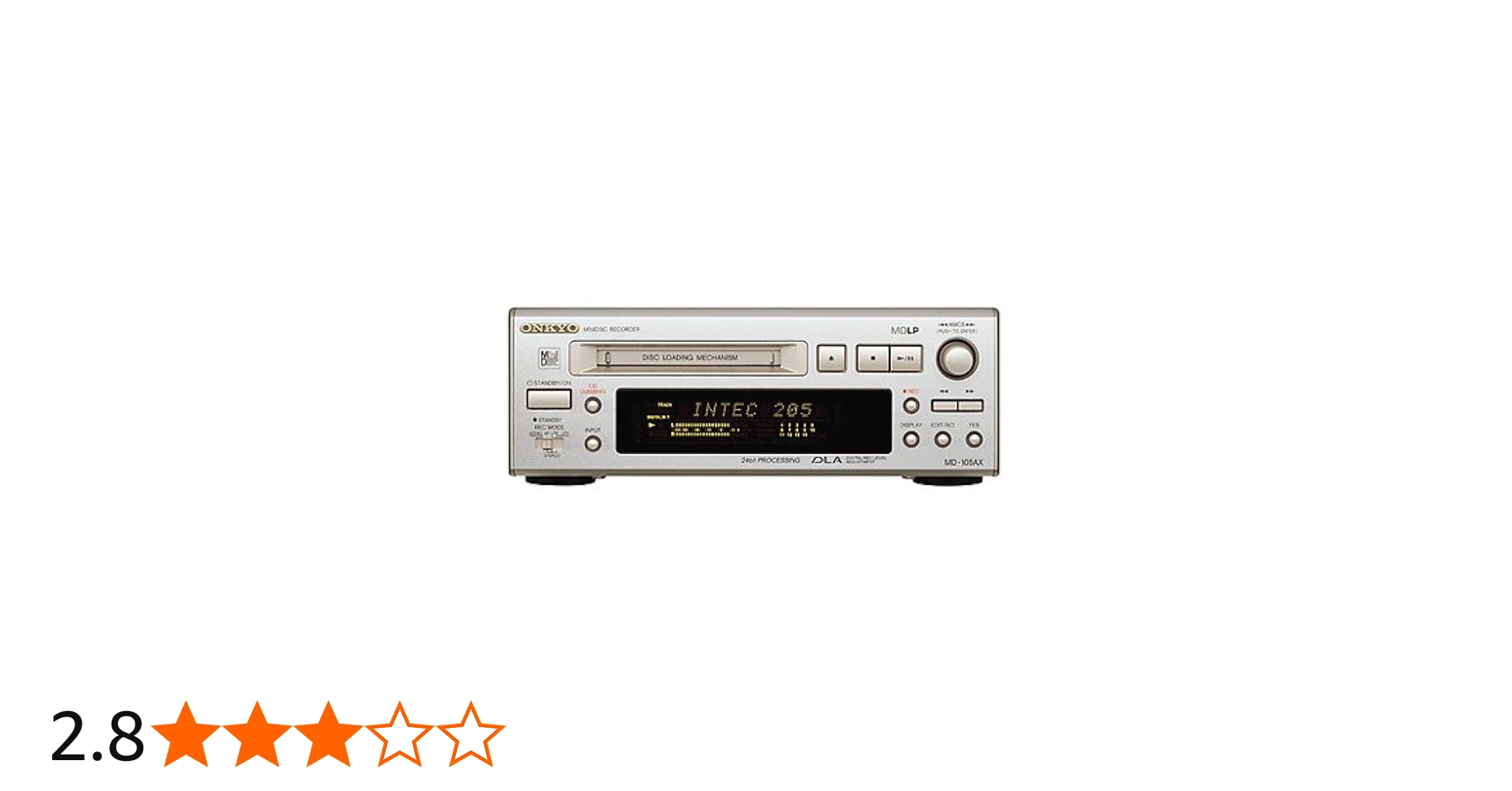 Amazon.co.jp: ミニディスクレコーダー MD-105AX : 家電＆カメラ