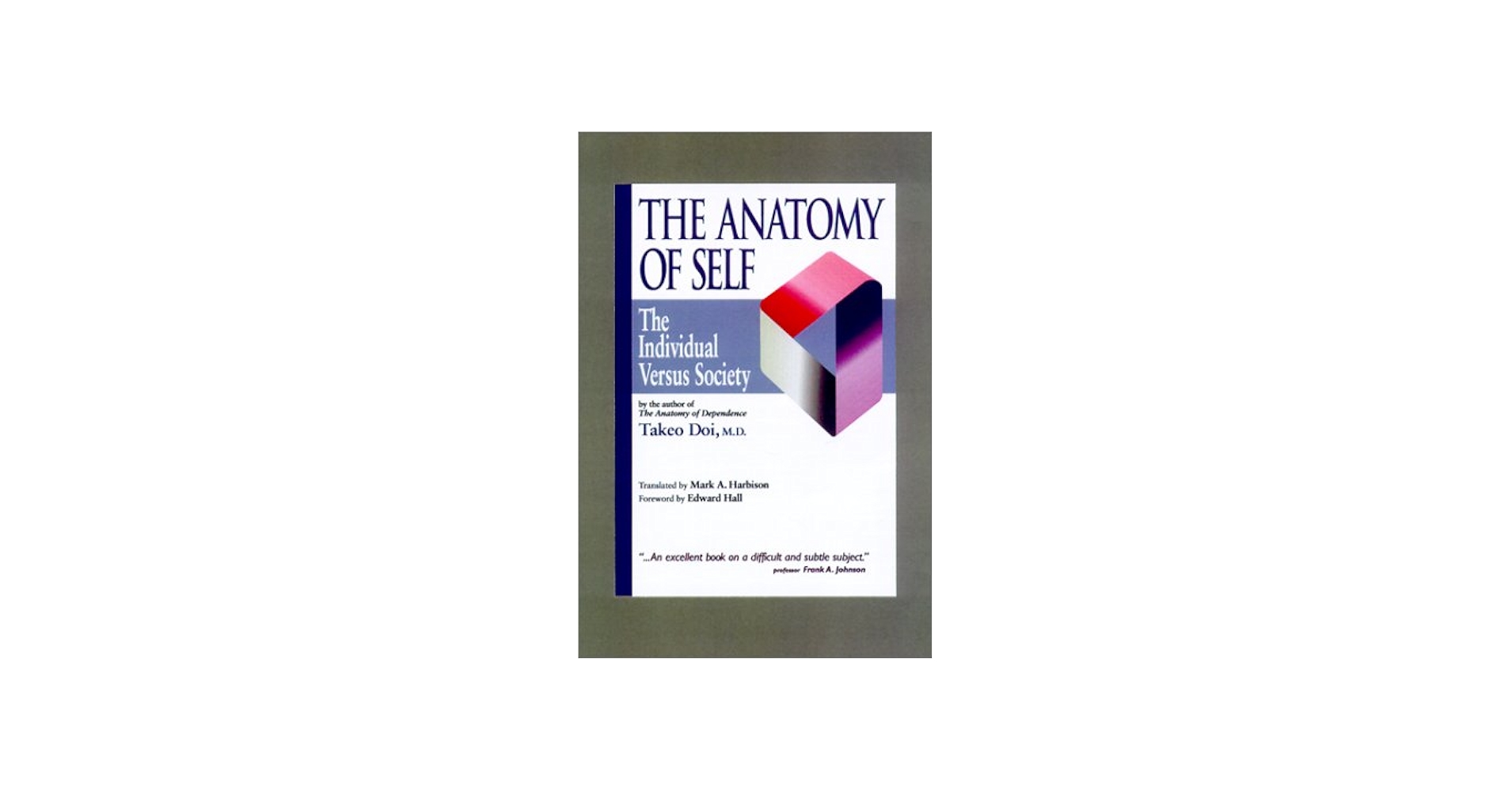 The Anatomy of Self: The Individual Versus Society: Doi M.D.