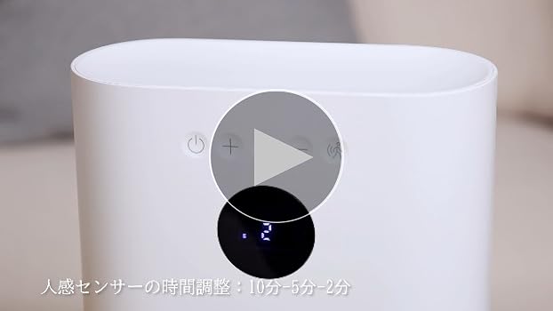 Amazon | ヒーター 壁掛け 【人感センサー付き・ECOモード・2秒速暖