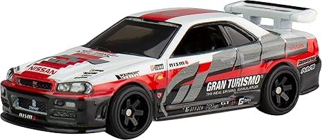 Amazon.com: Hot Wheels Nissan Skyline GT-R BNR34 Gran Turismo Real