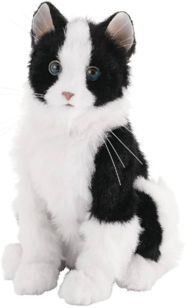 Amazon.co.jp: 夢ねこスマイル ブチ黒 : おもちゃ