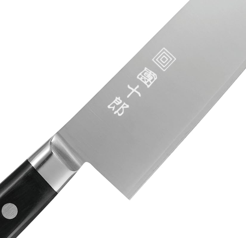 Amazon｜木屋 コスミック團十郎 三徳包丁 (鎌型) 粉末鋼 割り込み 三層