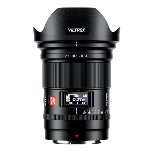 Amazon.co.jp: VILTROX AF 16mm F1.8 Zマウント用 Nikon フルサイズ 超