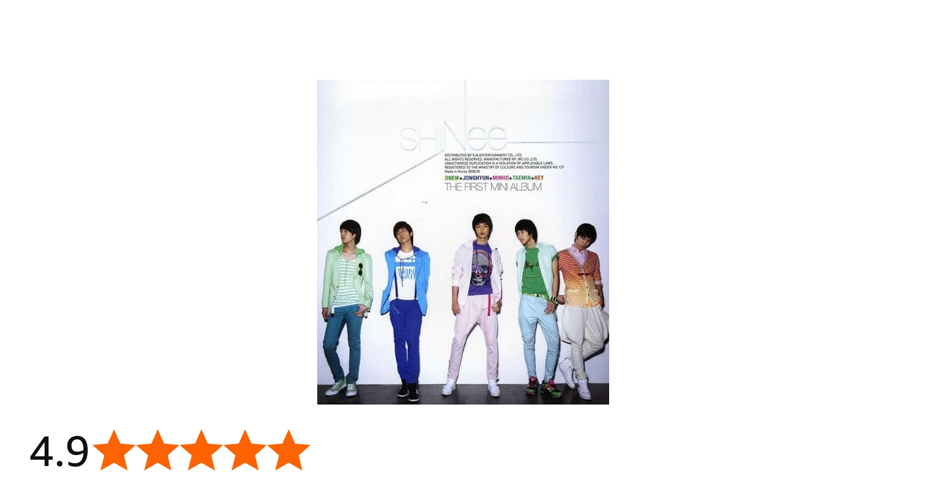 Amazon.co.jp: SHINee 1st Mini Album - お姉さんはとてもきれい(韓国