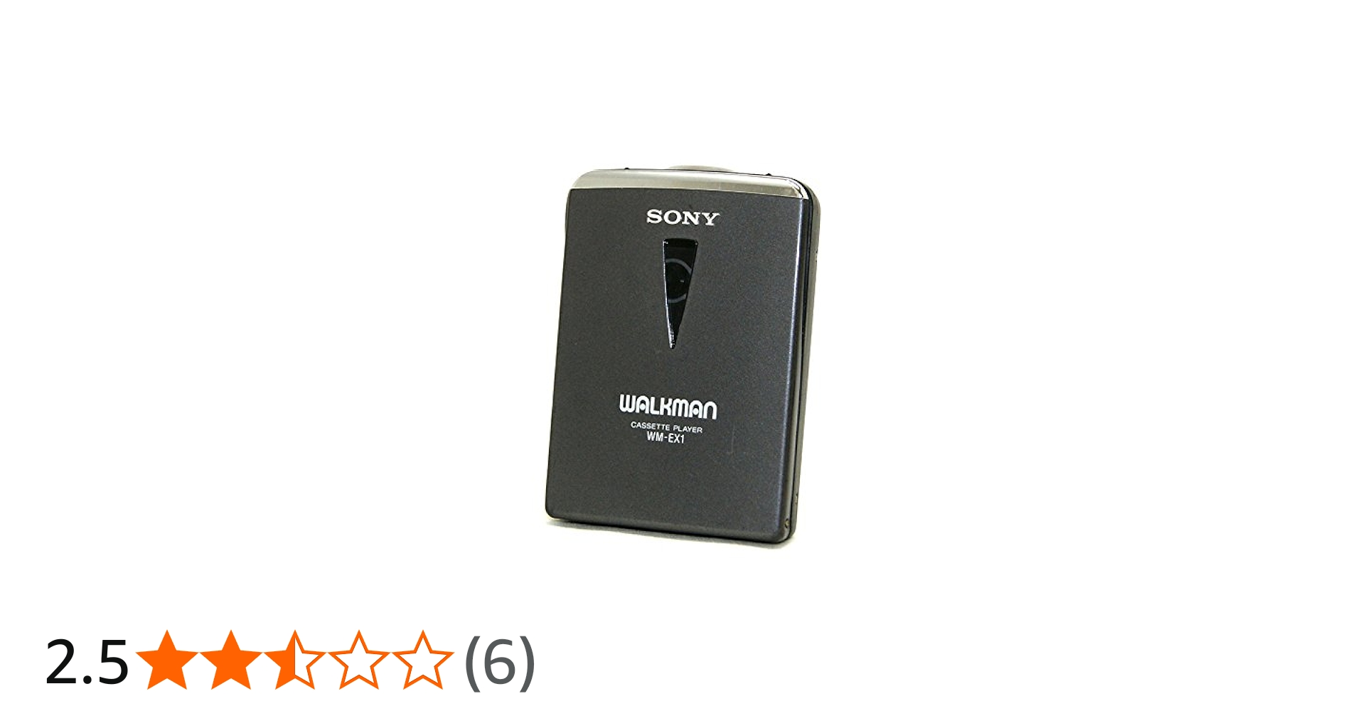 Amazon.co.jp: SONY ソニー WM-EX1(B) ブラック カセットウォークマン