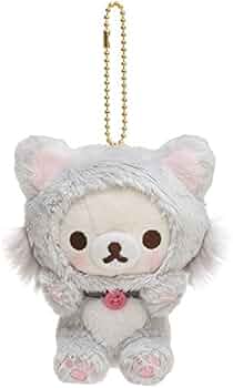 Amazon.co.jp: リラックマ コリラックマキャット ぶらさげぬいぐるみ
