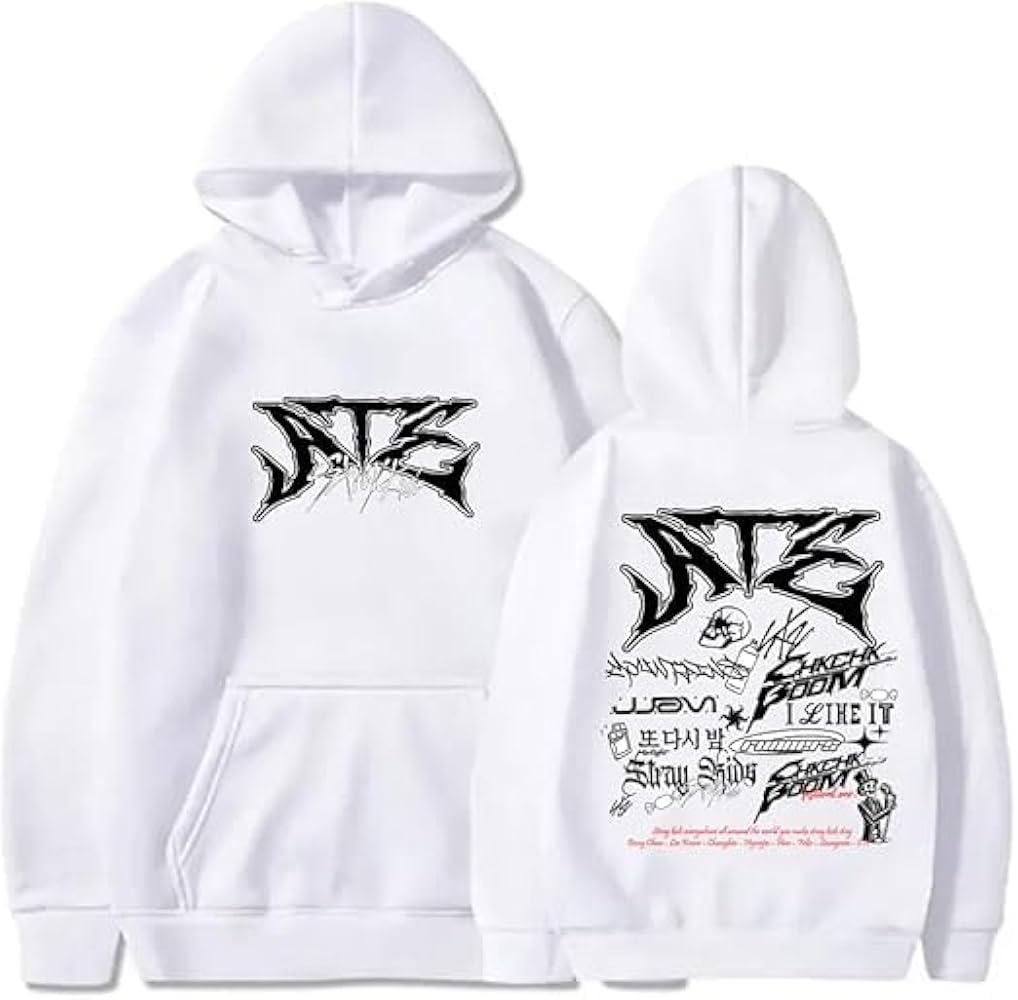 Amazon.com: XZKUAJLS Stray Kids Ate Tracklist Hoodies SKZ Dominate