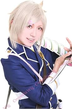 Amazon.co.jp: 刀剣乱舞 包丁藤四郎 風 ウィッグ キャラウィッグ 美容