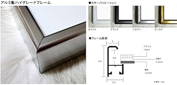 Amazon.co.jp: ポスター ヴァージル・アブロー 限定マット額装品