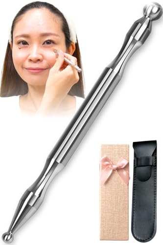 ZIREE フェイス ツボ押し棒 バネ式 美顔器 コリほぐし 筋膜リリース