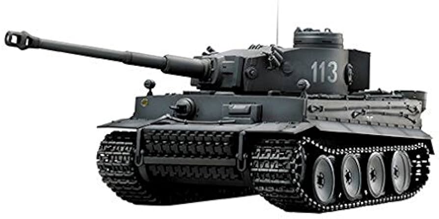 Amazon | 1/24 RCバトルタンク タイガーI (ジャーマングレー