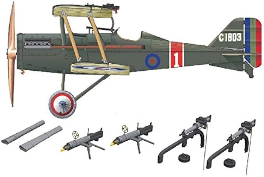 Amazon | エデュアルド 1/48 ロイヤルクラス イギリス軍 SE.5a 2キット