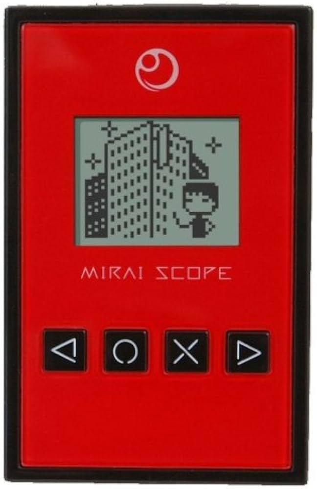 Amazon.co.jp: 未来予測機 ミライスコープ (ブラック・レッド) : おもちゃ