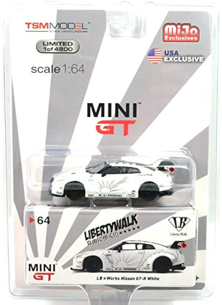 Amazon | MINI GT 1:64 LIBERTY WALK - LB WORKS NISSAN GT-R R35