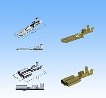 Amazon.co.jp: 矢崎総業 250型 CN(A) 8極 カプラー・端子セット : 車