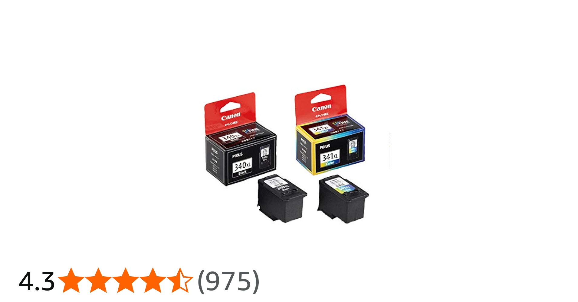 Amazon.co.jp: 【純正品】CANON FINEカートリッジ BC-340XL(大容量
