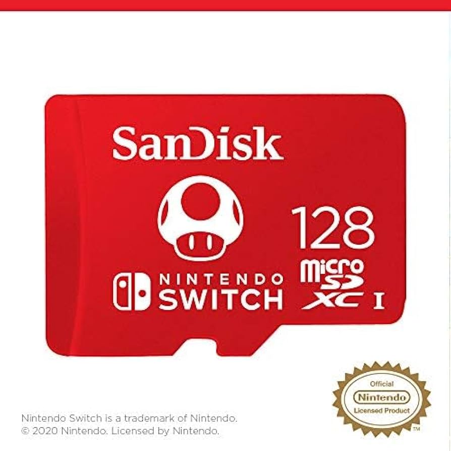 Amazon.com: SanDisk 128GB microSDXC Card Licensed for Nintendo