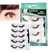 Amazon | [VanFROSTED] ボリューム 時短 コスパ つけまつげ のり不要