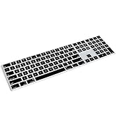 Amazon.com: Silicone Keyboard Cover for Apple Magic Keyboard with