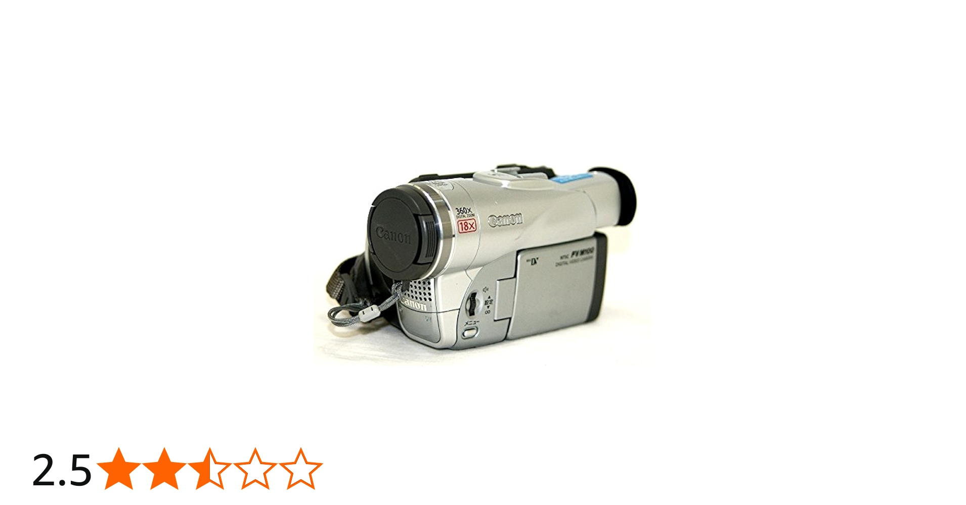 Amazon | Canon キャノン DM-FV M100 デジタルビデオカメラ ミニDV