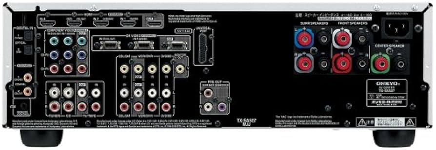 Amazon.co.jp: ONKYO HDサラウンド対応AVセンター 最大出力160W×5ch TX