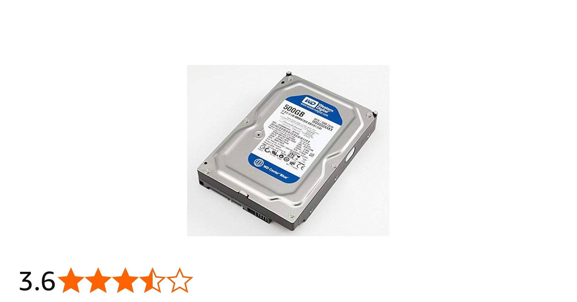 Amazon.co.jp: Western Digital WD5000AAKX 3.5inch HDD 500GB SATA