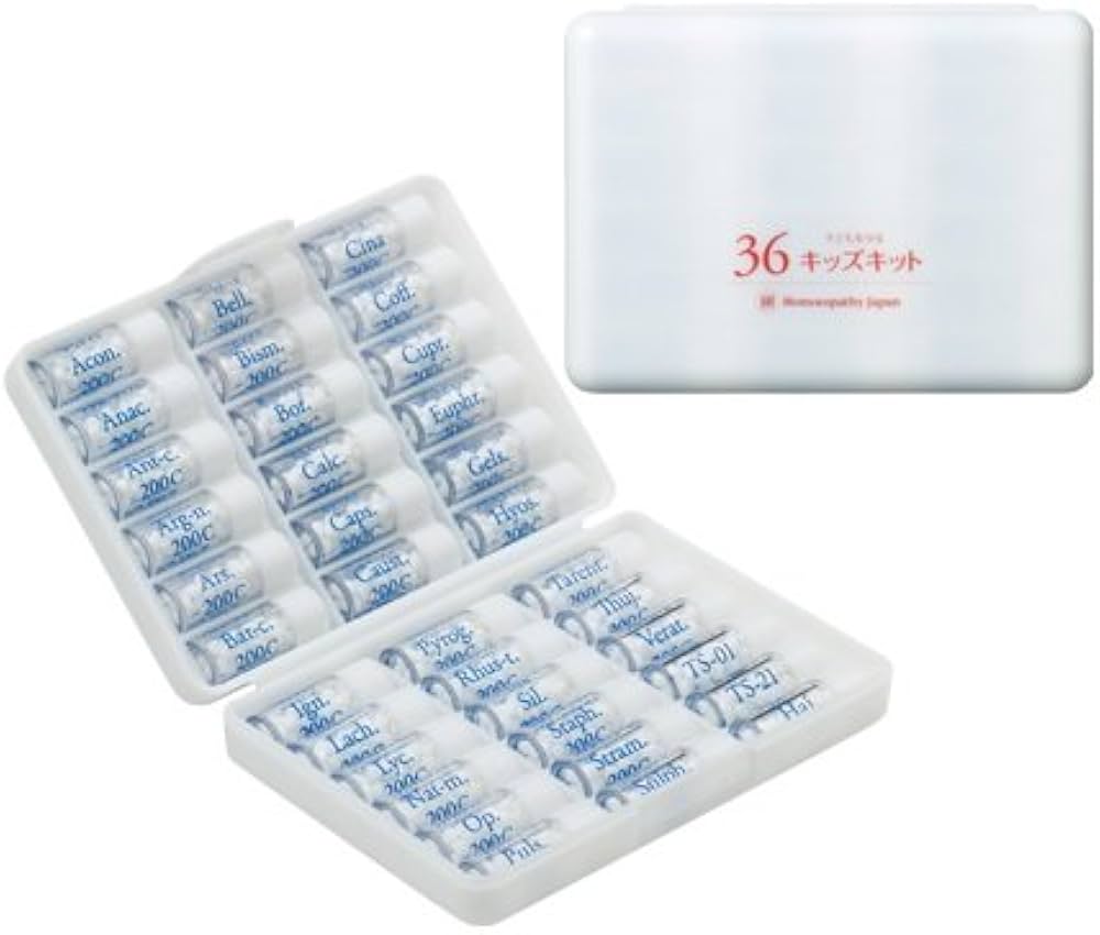 Amazon.co.jp: ホメオパシージャパンレメディー 新36キッズキット