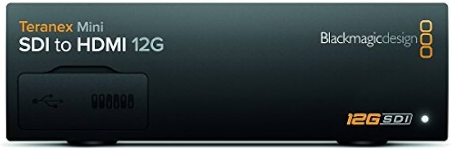 Amazon | Blackmagic Design SDI to HDMI Teranex Mini – 12 G