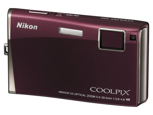 Amazon | Nikon デジタルカメラ COOLPIX (クールピクス) S60 ボルドー