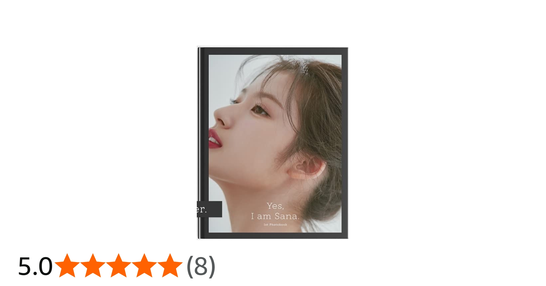 Amazon.co.jp: TWICEのサナ 1ST PHOTOBOOK [Yes, I am Sana.] (Black