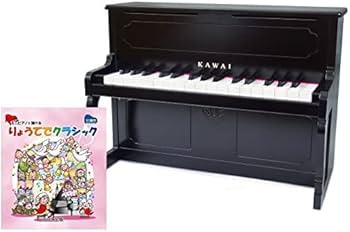 Amazon | カワイ ミニピアノ アップライトピアノ ブラック 黒 木製