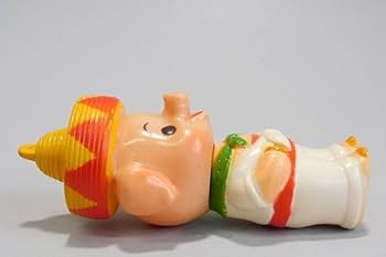 Amazon.co.jp: 旧 ブーフーウー ソフビ 人形 約10㎝ 昭和 レトロ 当時