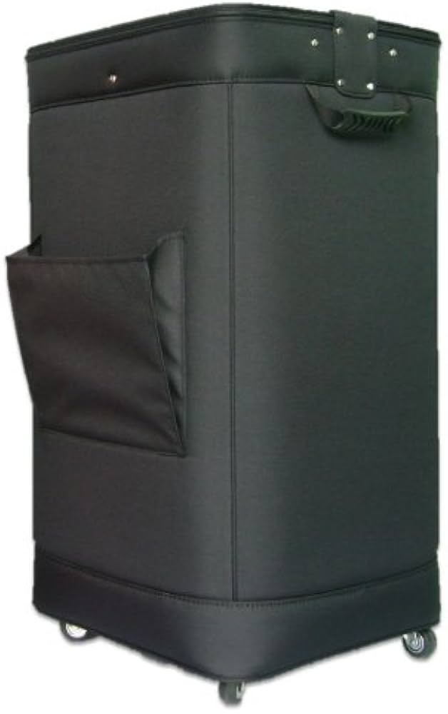 Amazon | キャスター付き ゴルフクラブ収納バッグ（ブラック