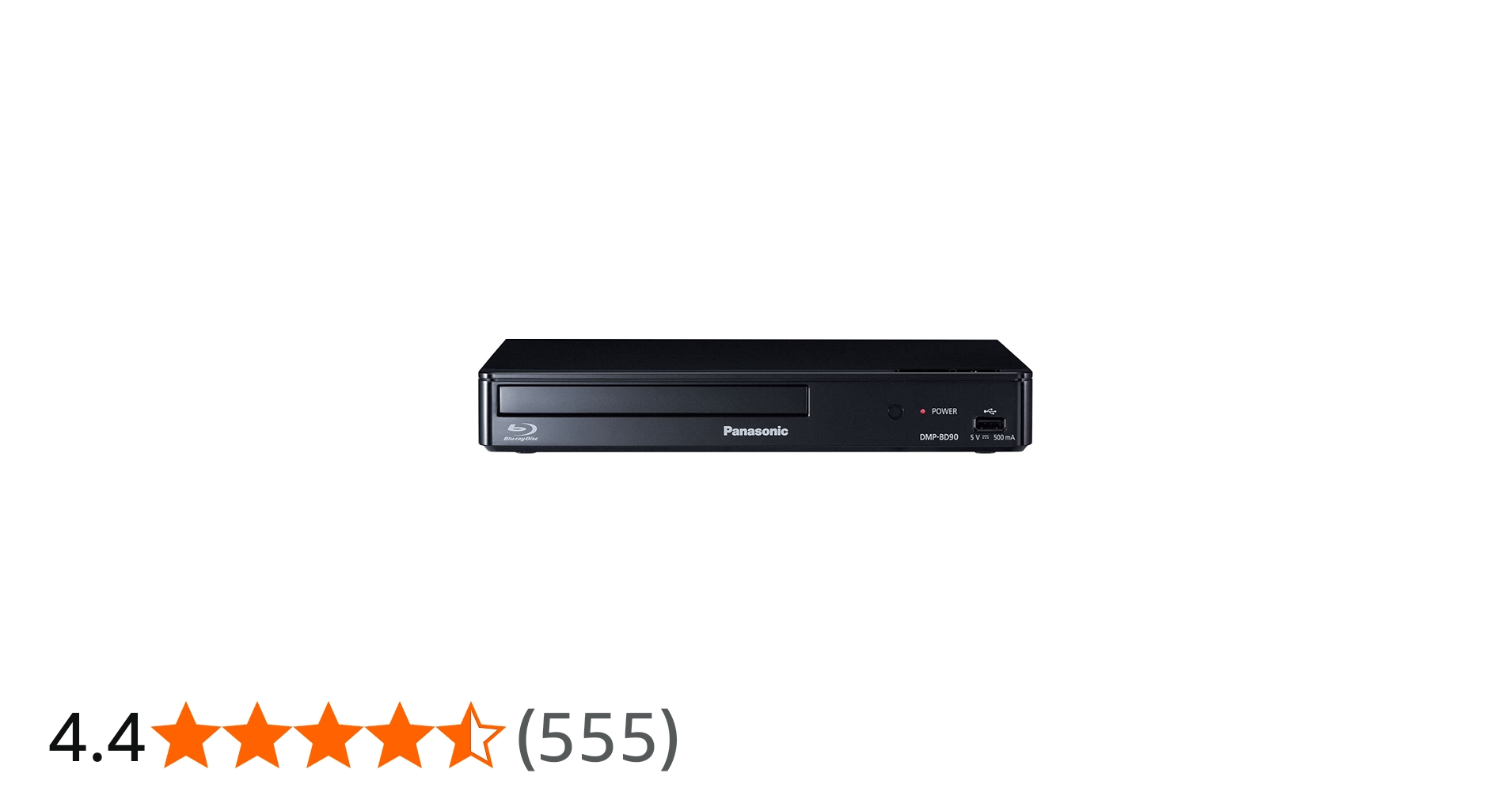 Panasonic Blu Ray DVD Player with Full HD Picture Quality and Hi