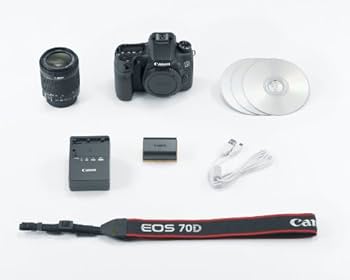 Amazon Canada: Canon EOS 70D EF-S 18-55mm F/3.5-5.6 is STM 20.2MP