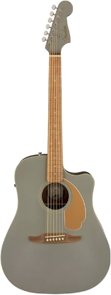 Amazon | Fender エレアコ Redondo Player, Walnut Fingerboard, Slate