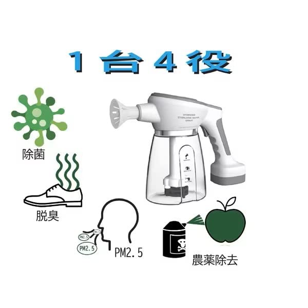 Amazon.co.jp: エアウォッシャー 電動ナノ水素除菌ミスト噴霧器 HYBRID
