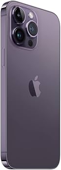 Apple iPhone 14 Pro Max, 256GB, Deep Purple - Unlocked (Renewed