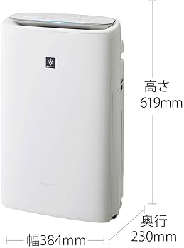 Amazon | シャープ 加湿 空気清浄機 KI-RS50-H グレー プラズマ
