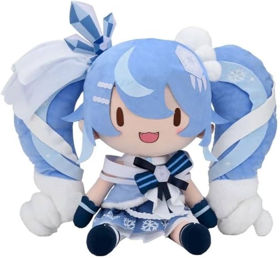 Amazon.co.jp: 雪ミク2025 ふわぷち どでかジャンボぬいぐるみ