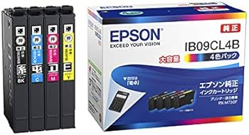 Amazon.co.jp: エプソン 純正 インクカートリッジ IB09CL4B 4色パック