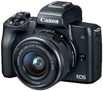 Amazon.com : Canon EOS M50 Mirrorless Camera Kit w/EF-M15-45mm and