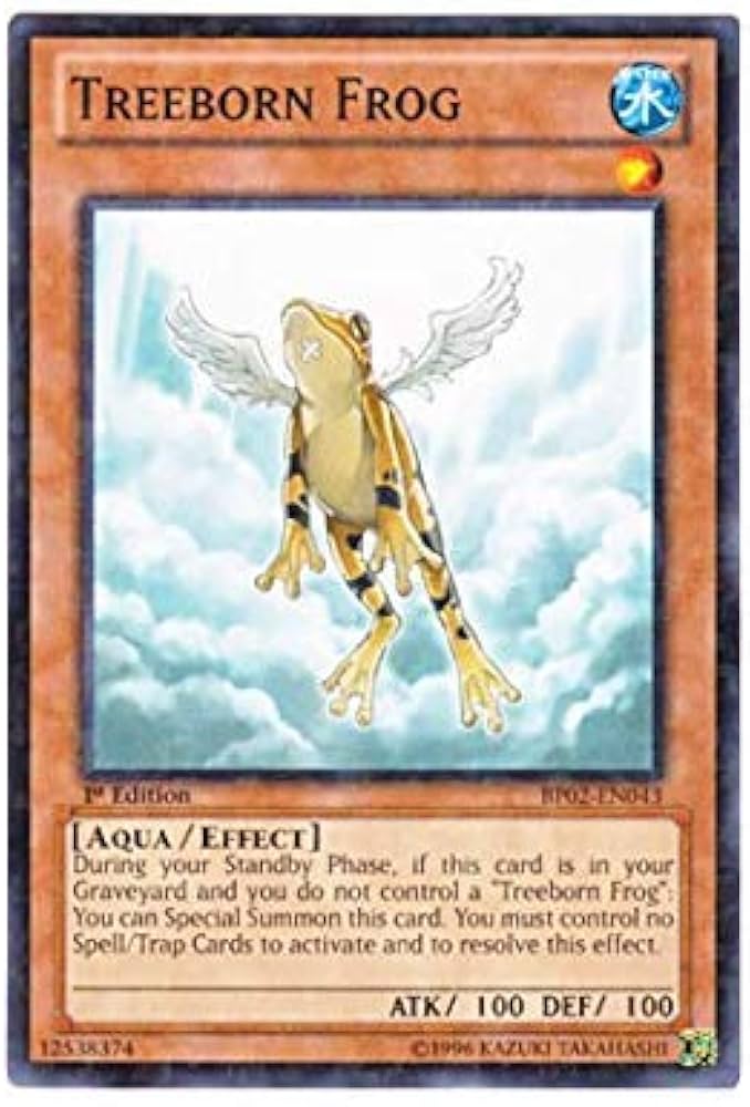 Amazon.co.jp: 遊戯王 英語版 BP02-EN043 Treeborn Frog 黄泉ガエル