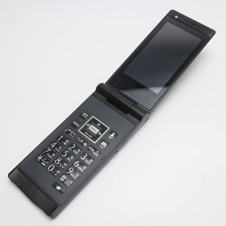 Amazon | docomo P-03B [ブラック] ドコモ 白ロム 携帯電話 | ガラケー